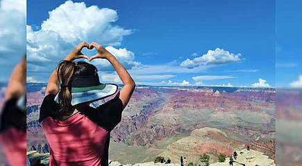 Impressionen vom Grand Canyon - Reisefotos Redakteurin Tatjana Schuster